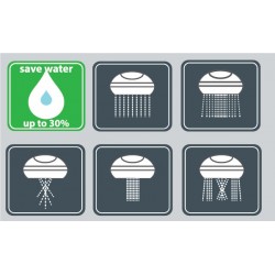 Sprchová růžice Olsen Spa Storm