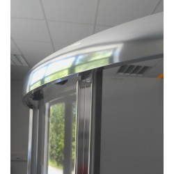 SET čtvrtkruhový kout MURO + vanička z litého mramoru