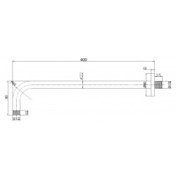Držák hlavové sprchy HOPA W02