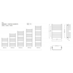 Kúpeľňový radiátor OMEGA R