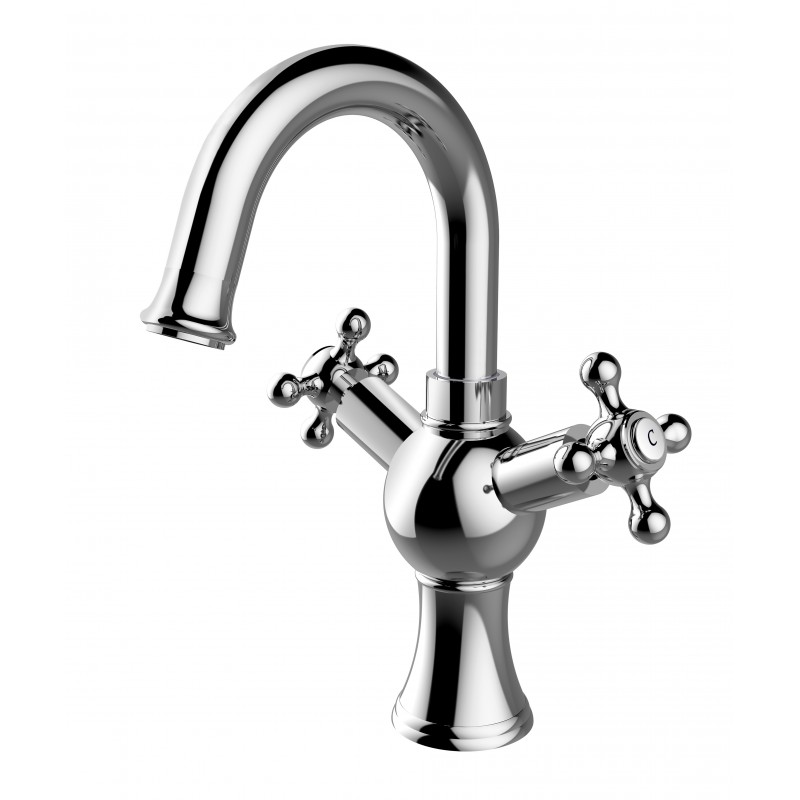 Stojánková umyvadlová baterie Retro II