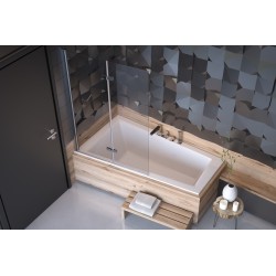 Asymetrická vana Intima slim LEVÁ