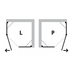 Pětiúhleníkový sprchový kout VIVA 195P