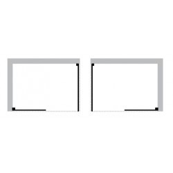 Walk-in sprchová zástěna EXCEA