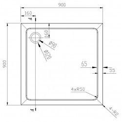 Sprchový kout Randa