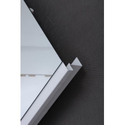 Koupelnový radiátor se zrcadlem INDIVI