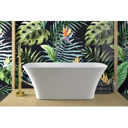 Voľne stojaca vaňa ASSOS S-LINE vyrobená z liateho mramora (Mineral Durabe)