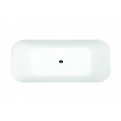 Volně stojící vana ASSOS S-LINE vyrobená z litého mramoru (Mineral Durabe)