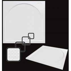 Čtvercová mramorová sprchová vanička LAKA