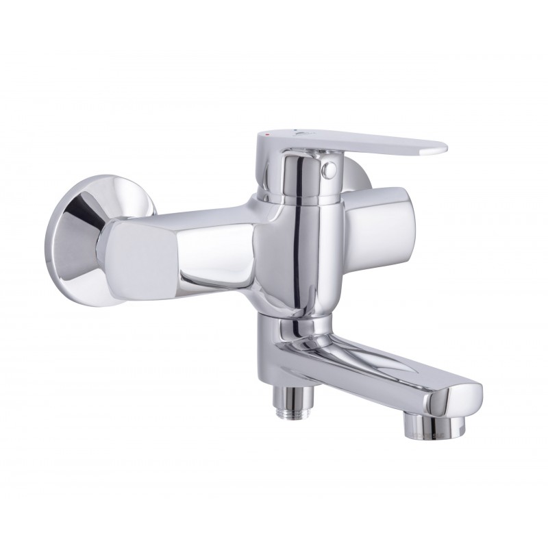 Vaňová nástenná vodovodná batéria DELI-10 SW