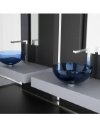 Sklenené umývadlá