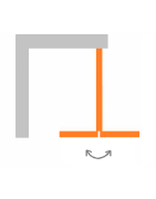 Dvoustěnný otočný