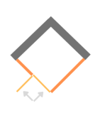 Dveře otočné s boční stěnou